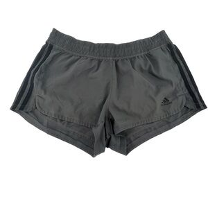 adidas Gray Dri Fit Athletic Shorts Size Medium Women’s